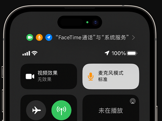 隆回苹果授权维修网点分享iPhone在通话时让你的声音更清晰 