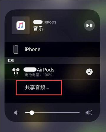 隆回苹果14音频维修点分享iPhone14音频共享设置方法 