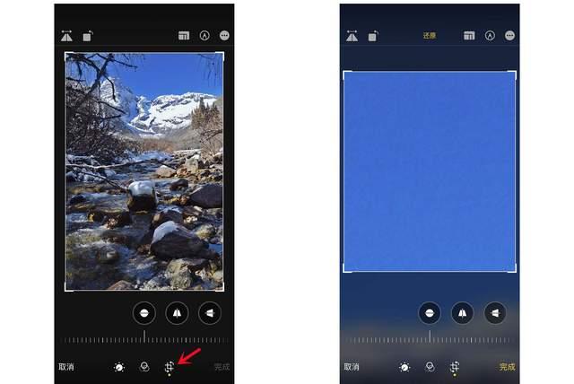 隆回苹果手机维修分享iPhone手机如何使用裁剪功能隐藏照片 